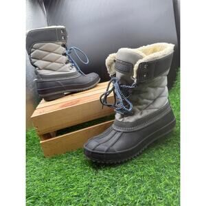 Khombu- Gray-Winter Boots-Size 6 W